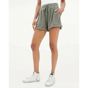 Splendid Women's Shorts Olive Size Small NEW ECO SUPERSOFT BLOOM SHORT NWT Army